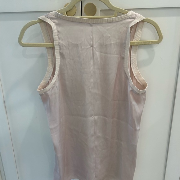 R Label Cream Front Pocket Satin Tank Size XS Excellent condition! - Picture 4 of 4